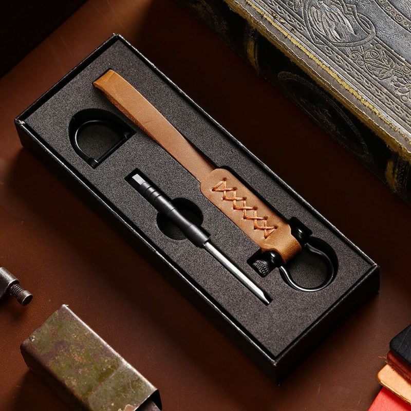 Porte-Clé Cuir Artisanal