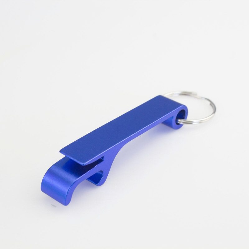 Porte-Clé Décapsuleur bleu