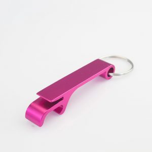 Porte-Clé Décapsuleur Rose