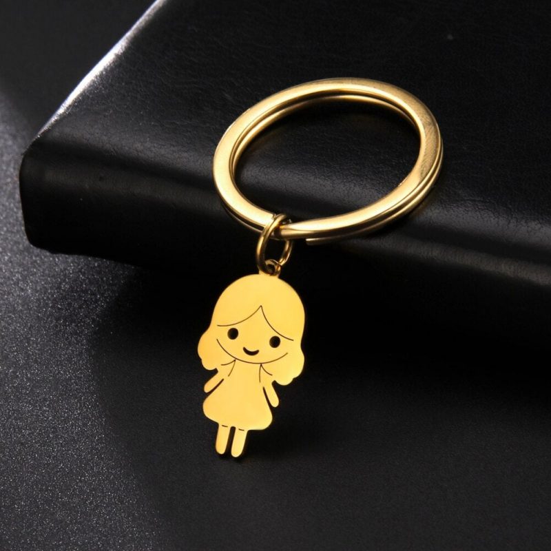 Porte-Clé Femme Personnalisé