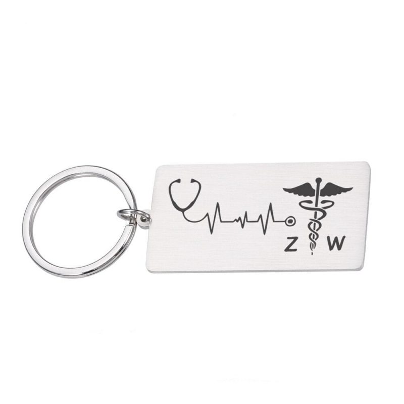 Porte-Clé Infirmière Personnalisé