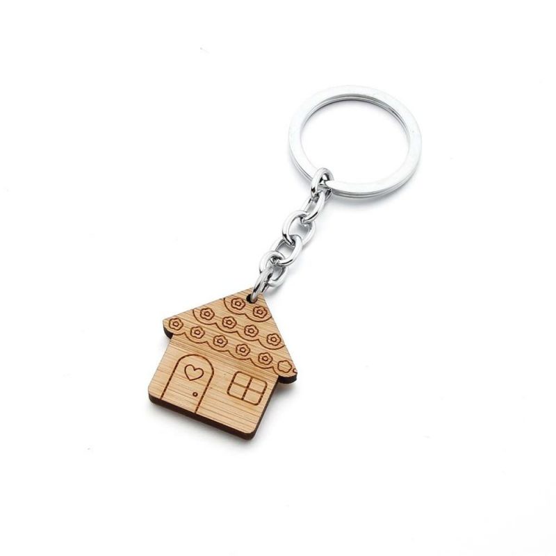 Porte Clé Maison Bois
