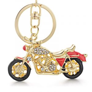 Porte Clé Moto Vintage Métal