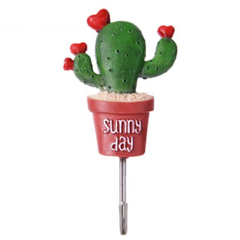 Patère forme Cactus