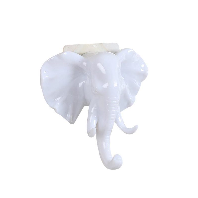 Porte Clé Mural tête Éléphant