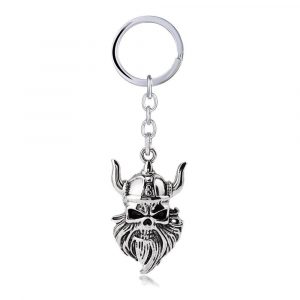Porte-Clé crâne viking