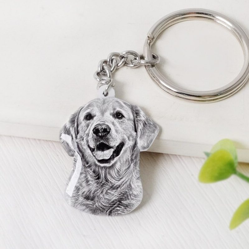 Porte-Clé Personnalisé Chien