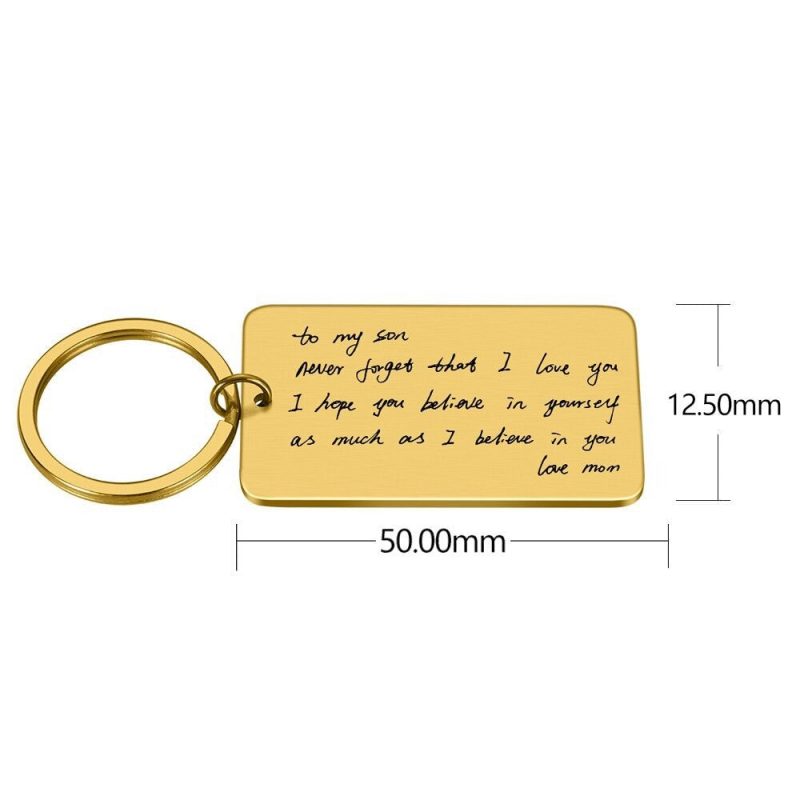 Porte-Clé Personnalisé Phrase