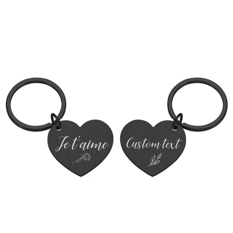 Porte-Clé Personnalisé Saint Valentin
