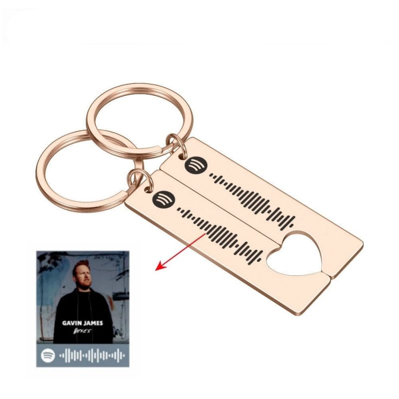 Porte-Clé Spotify Couple