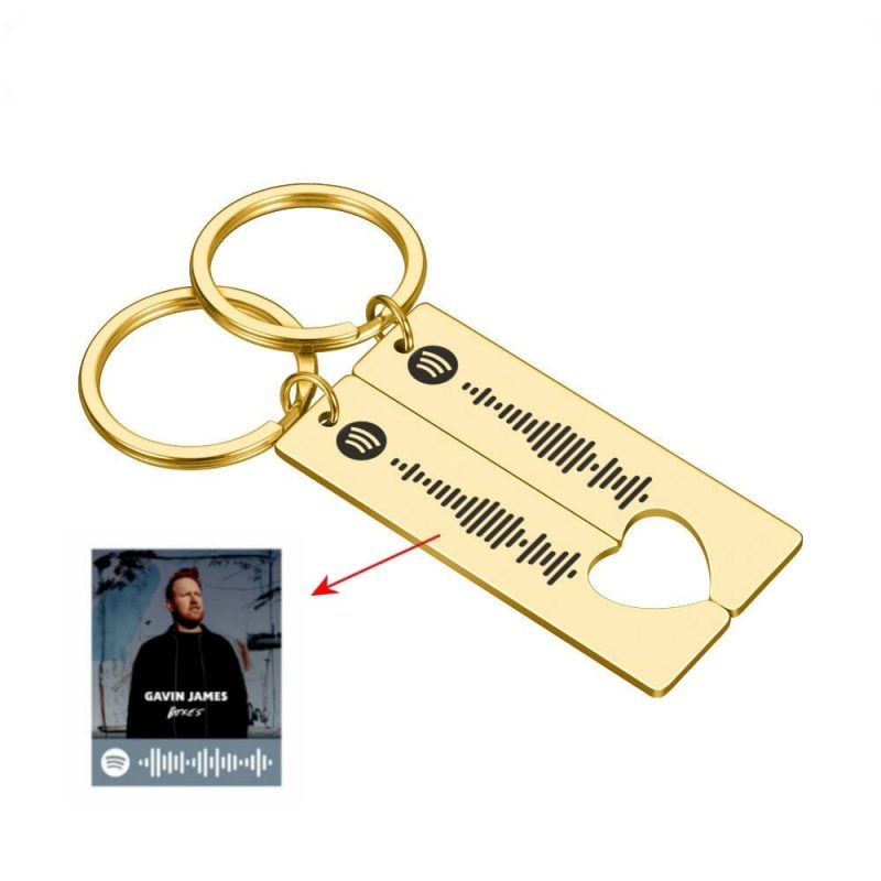 Porte-Clé Spotify Couple
